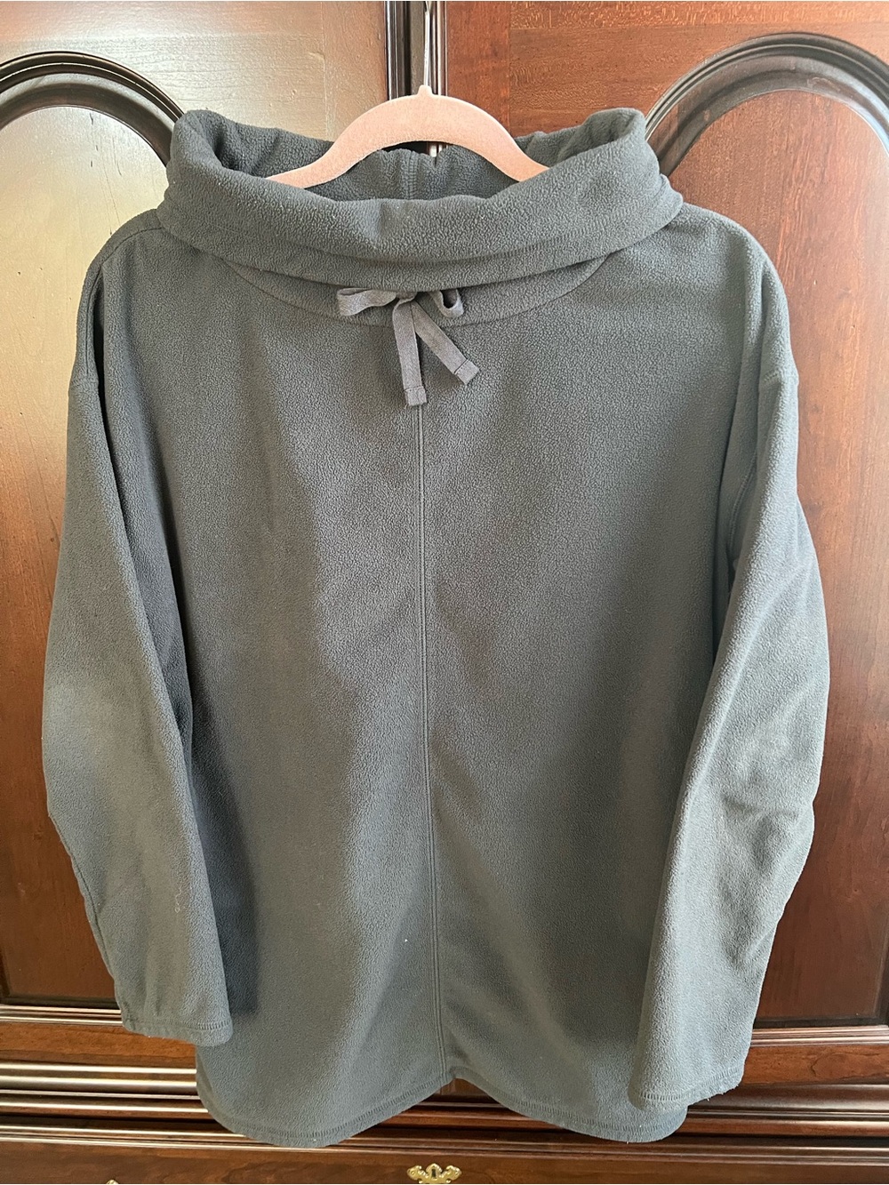 Cozy Gray Fleece Pullover